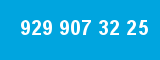 929 907 32 25 929 907 32 25